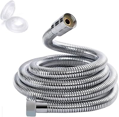 Tuyau de douche à main chromé extra long auretti tuyau d'extension de robinet