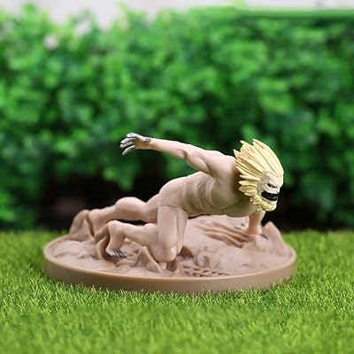 Statue en pvc de l'attaque des titans - cadeau à collectionner - figurine