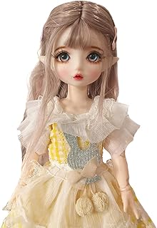 Poupée positigo original elf ear bjd, 1/6 sd doll 11,8 pouces 18 rotules