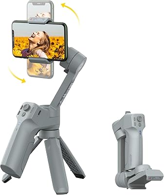 Stabilisateur de cardan à 3 axes moza mini mx tout-en-un portable pliable compatible