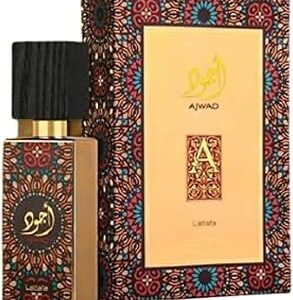 Eau de parfum lattafa pour unisexe par ajwad - eau de parfum 60 ml (2 oz) | alchimie orientale | parfum pour homme et femme adapté à toutes les occasions. Le discount haut de gamme, c'est possible avec Diaytar