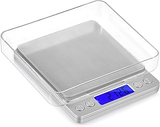 Petite balance à bijoux électronique numérique portable avec écran lcd, capacité de charge