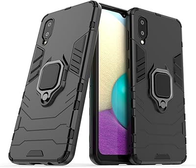 Coque de protection robuste double couche compatible avec samsung galaxy a02 et m02