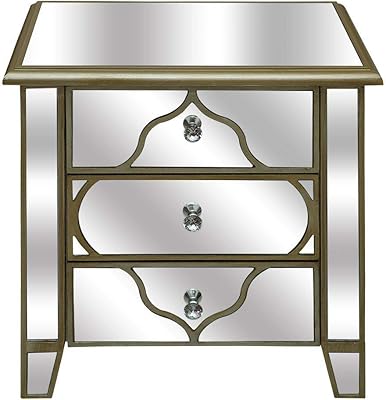 Table de nuit pan emirates dubai collection, multicolore