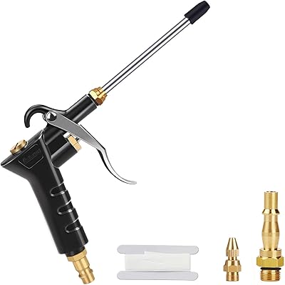 Pistolet de soufflage nosferl pour compresseur d'air avec 1 buse de soufflage