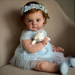Angel baby cute 24" reborn baby doll réaliste en silicone souple