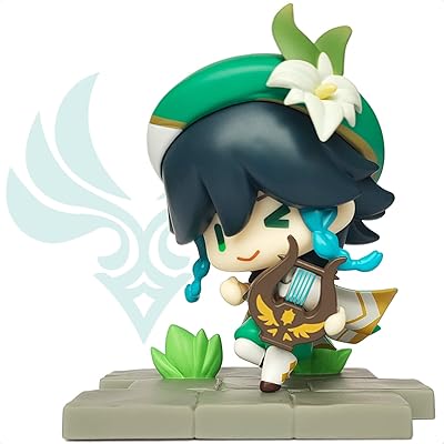 Figurine kolya genshin impact - venti, édition mondstadt pour battle stance, zena zena