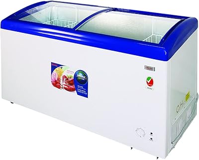 Congélateur à porte coulissante nobel, blanc, 330 litres - nsc495