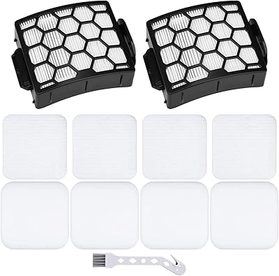 Filtre de remplacement pour les filtres d'aspirateur vertical shark rotator duoclean la502 uv850