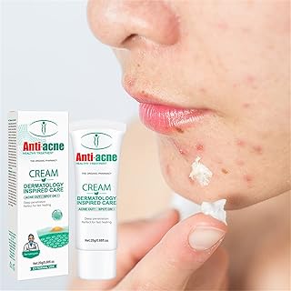 Crème contre l'acné bosichi à texture douce pour hydrater la peau, rétrécir