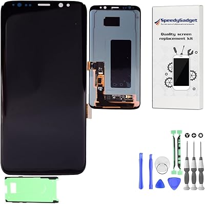 Écran tactile lcd numérique de remplacement amoled pour samsung galaxy s8 de speedtool