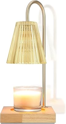 Chauffe-bougie avec 2 ampoules compatibles avec les bougies, lampe bougie électrique vintage à