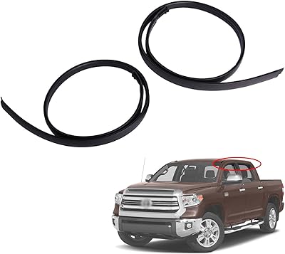 Get far way paire de bandes anti-gouttes de toit compatibles avec toyota tundra