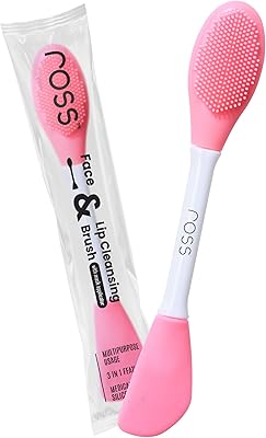 Applicateur de masque facial en silicone ross et brosse nettoyante pour les lèvres