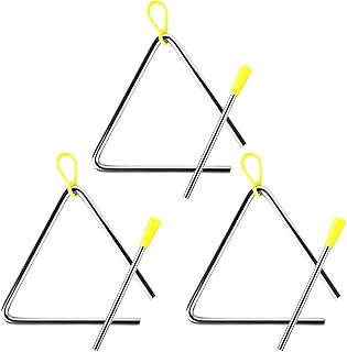 3 pièces d'instruments à percussion triangulaires, jouets pour jeunes enfants, instrument musical triangulaire, fer triangulaire pour l'éducation de la petite enfance, outils pédagogiques pour la danse. Découvrez Diaytar, la marketplace sénégalaise qui révolutionne vos achats en ligne