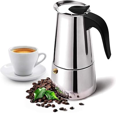 Machine à expresso surfexa avec cafetière à moka classique et riche, cafetière cubaine
