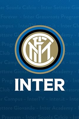 Cahier journal agenda quotidien bloc-notes de l'inter milan : inter