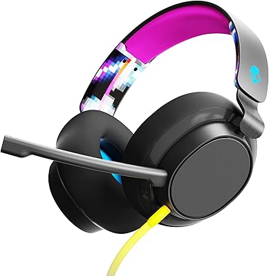Casque de jeu skullcandy pour adultes, unisexe, noir, digi-hype, taille unique