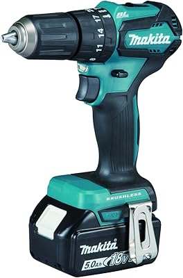 Perceuse sans fil makita ddf483rfj 18v lithium-ion avec batterie 2 x 3ah