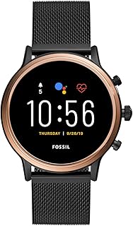 Montre intelligente fossil pour femme 5g + système d'exploitation google play 5e