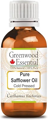 Huile essentielle de carthame pure de greenwood (carthamus tinctorius) 100 % naturelle