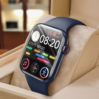 Montre intelligente hw16, 1,72 pouces 44 mm, (ios_android), plein écran, appels bluetooth, système