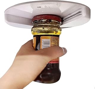 Ouvre-bocal pour mains faibles sous l'armoire prise en main facile ouvre-bocal et décapsuleur