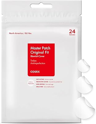Acne pimple master patch, poudre à base d'eau, patch absorbant l'acné, 24 patchs