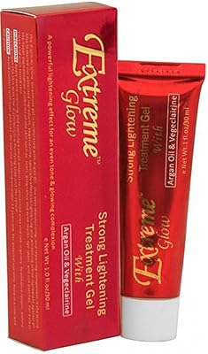 Gel de traitement éclaircissant pour la peau extreme glow strong, paquet de 3.