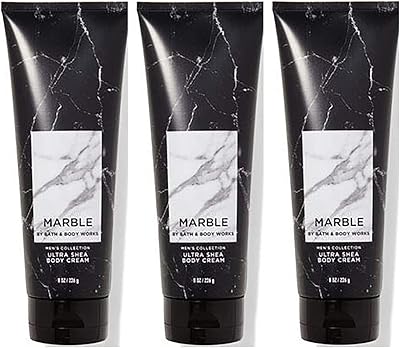 Bath & body works marble for men signature ultra crème pour le corps