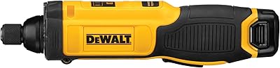 Kit de tournevis sans fil dewalt 8 v max, gyroscope, batterie unique, électrique