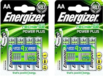 8 piles energizer aa rechargeables nimh 2000 mah