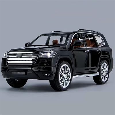 Modèle de voiture de simulation de véhicule tout-terrain toyota land cruiser lc300 prado