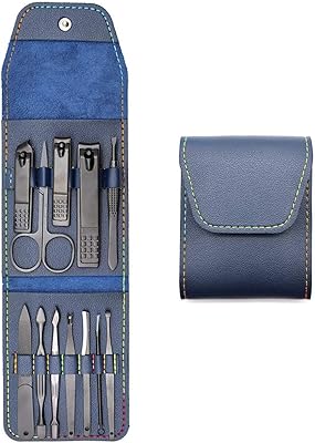 Ensemble de manucure et pédicure en acier inoxydable, outils professionnels d'art des ongles