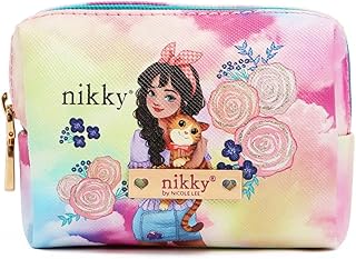 Porte-monnaie avec chaîne à pampilles, porte-clés et porte-accessoires, cuir écologique pour femmes