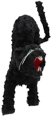 Jouet en peluche chat noir d'halloween, chat noir effrayant, décoration d'halloween, accessoires de maison hantée, accessoire d'horreur. Faites des économies avec Diaytar, le leader du e-commerce discount au Sénégal