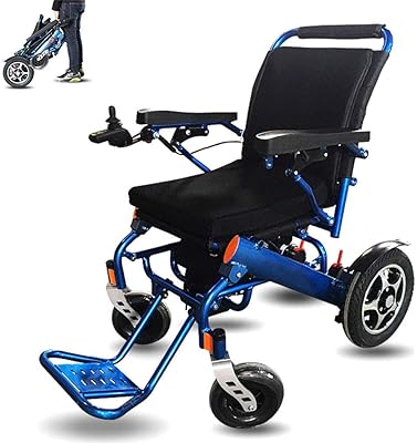 Fauteuil roulant handicapé fauteuil motorisé électrique intelligent voyage d'aviation léger et pliable