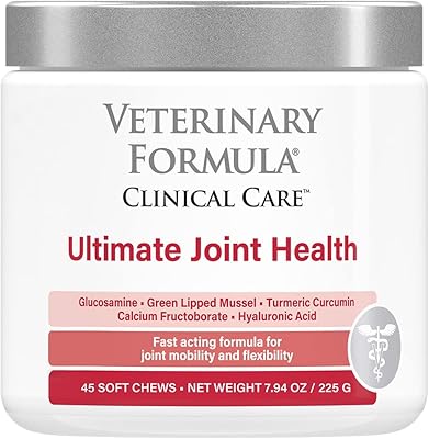 Synergy labs formule vétérinaire soins cliniques pour une santé articulaire supérieure 150 g