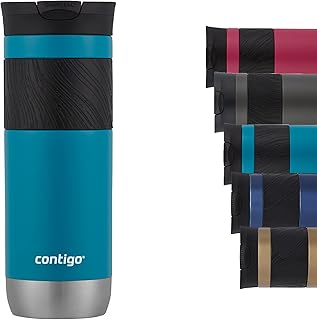 Tasse isotherme contigo byron 2.0, tasse isotherme en acier inoxydable avec fermeture à