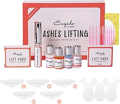 Kit de recourbe-cils home dom, kit de rehaussement de cils professionnel, kit
