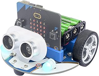 Elikfrix smart cute bot robot kit pour enfants, bbc micro:bit jouet programmable