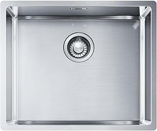 Évier de cuisine frankie en acier inoxydable (soie) avec cuve simple bxx 210/110-50