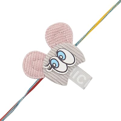 Rakhi tissé à la main de dessin animé axising ji pour petits frères