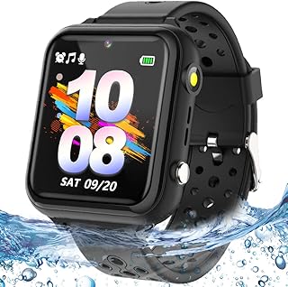 Montre intelligente étanche pour enfants garçons et filles âgés de 3