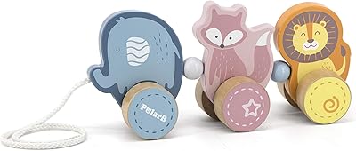 Jouet balle en bois malléable polarb pour enfants à partir de 1