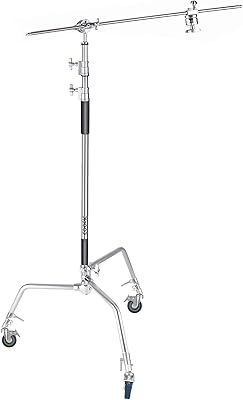 Support copic sea avec 3 roues en acier inoxydable, 336 cm / 10,8