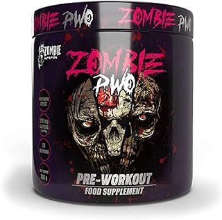 Zombie pwo booster d'énergie pré-entraînement, paquet de 260 g, 26 portions