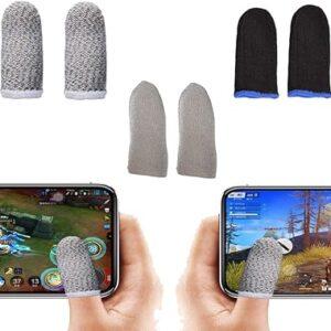 Moins de 6 pièces de protège-doigts de jeu pour manettes de jeu mobiles, confortables, fines, résistantes à la transpiration et sans couture, respirantes, pour tous les types de jeux et manettes mobiles (pack multiple - 2). Diaytar Sénégal : Votre guichet unique pour tous vos achats
