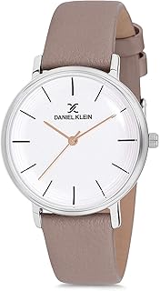 Montre à quartz pour femme, analogique, bracelet en cuir dk12191-7, bracelet
