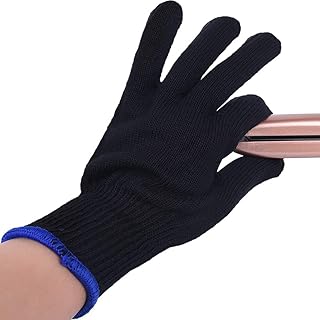Gants professionnels de protection thermique pour la coiffure, gant de lissage résistant à
